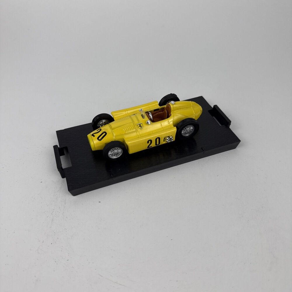 Brumm Models 1:43 Scale R128- 1956 Lancia-Ferrari HP 270 Yellow #20